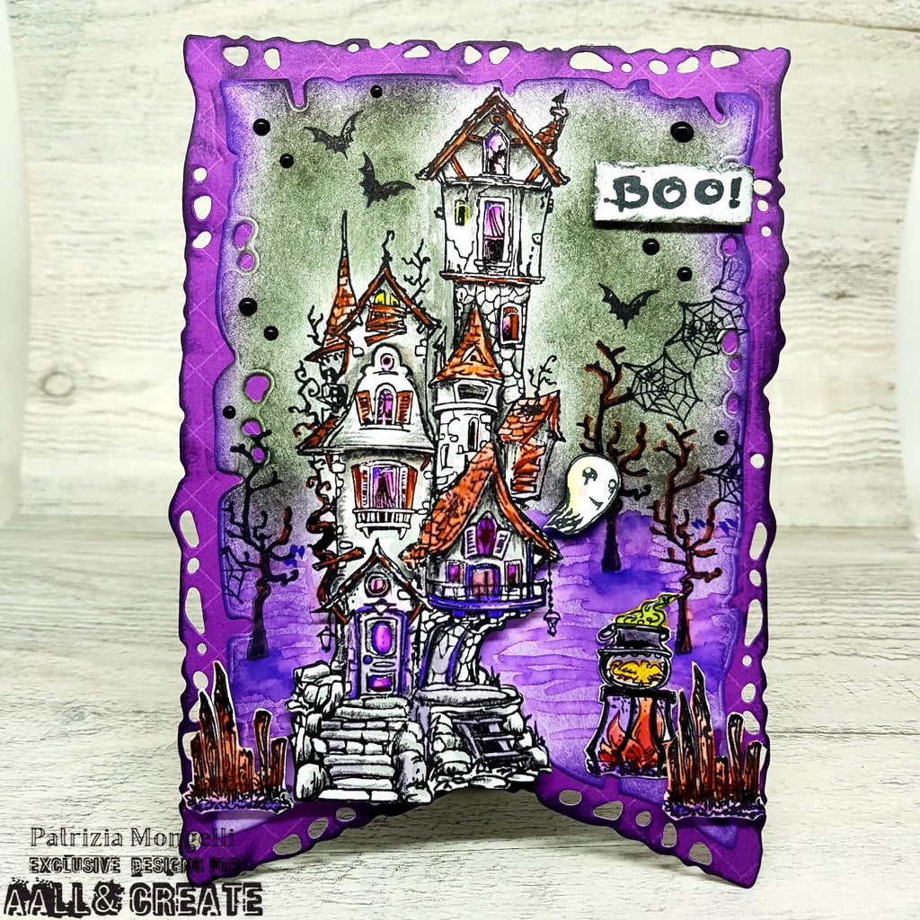 AALL & Create Frightful Manor A6 Clear Stamp Set 1237