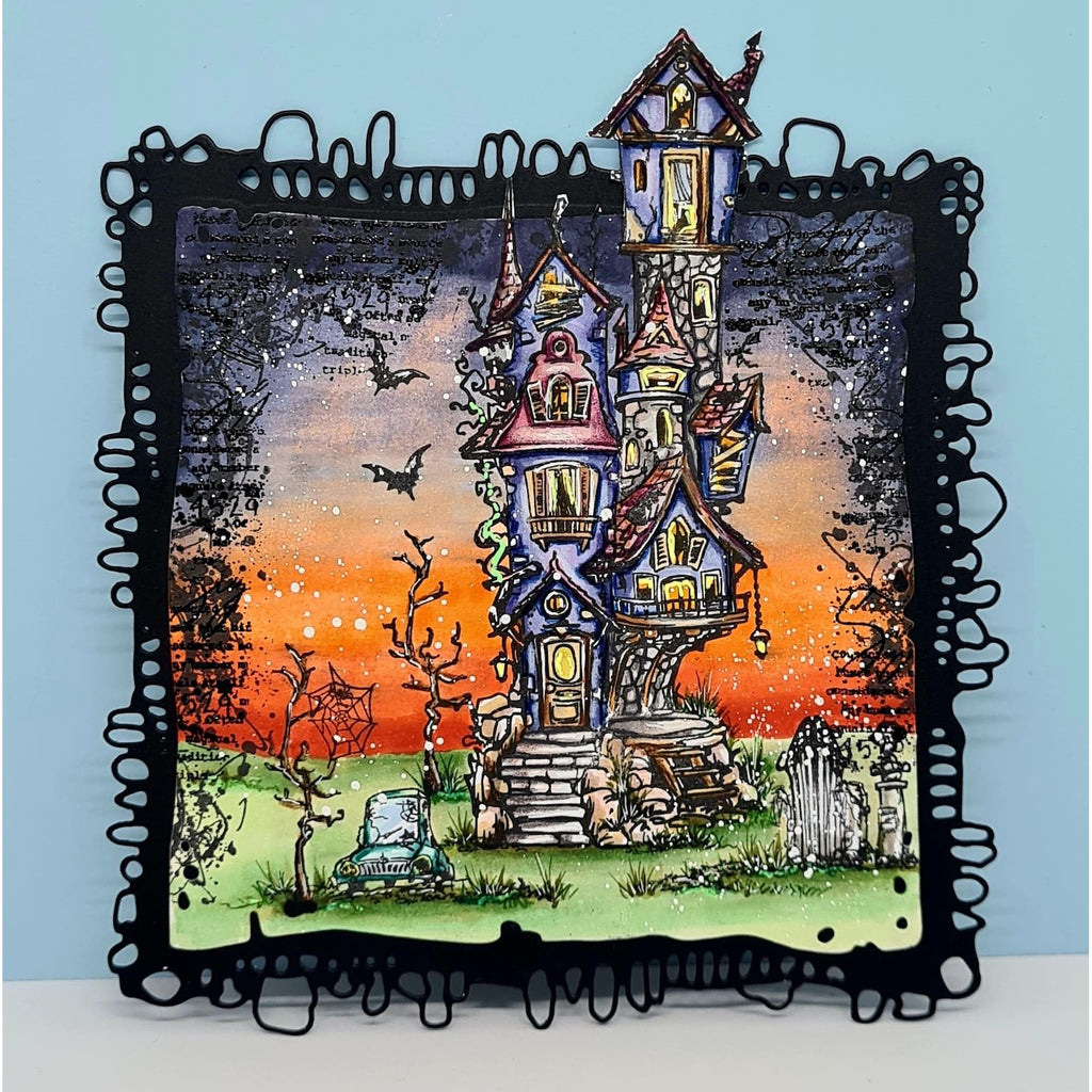 AALL & Create Frightful Manor A6 Clear Stamp Set 1237
