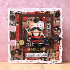 AALL & Create Funambulism A7 Clear Stamps 1208 think strong
