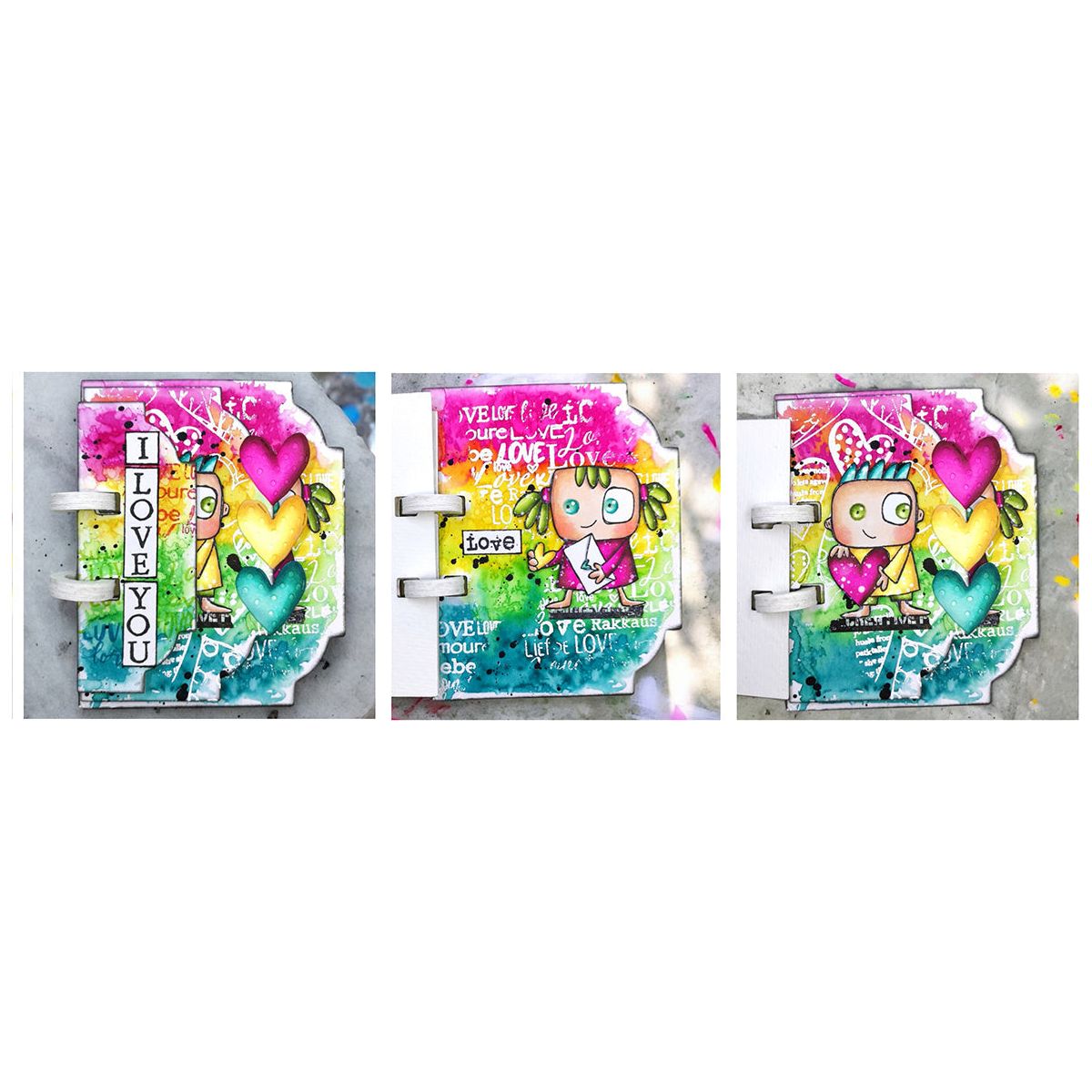 AALL & Create Garden Frames Dies 80 love you book