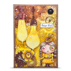 AALL & Create Gear Girl A7 Clear Stamp Set 1371 steampunk