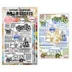 AALL & Create Global Gazette A6 Clear Stamp Set 1343
