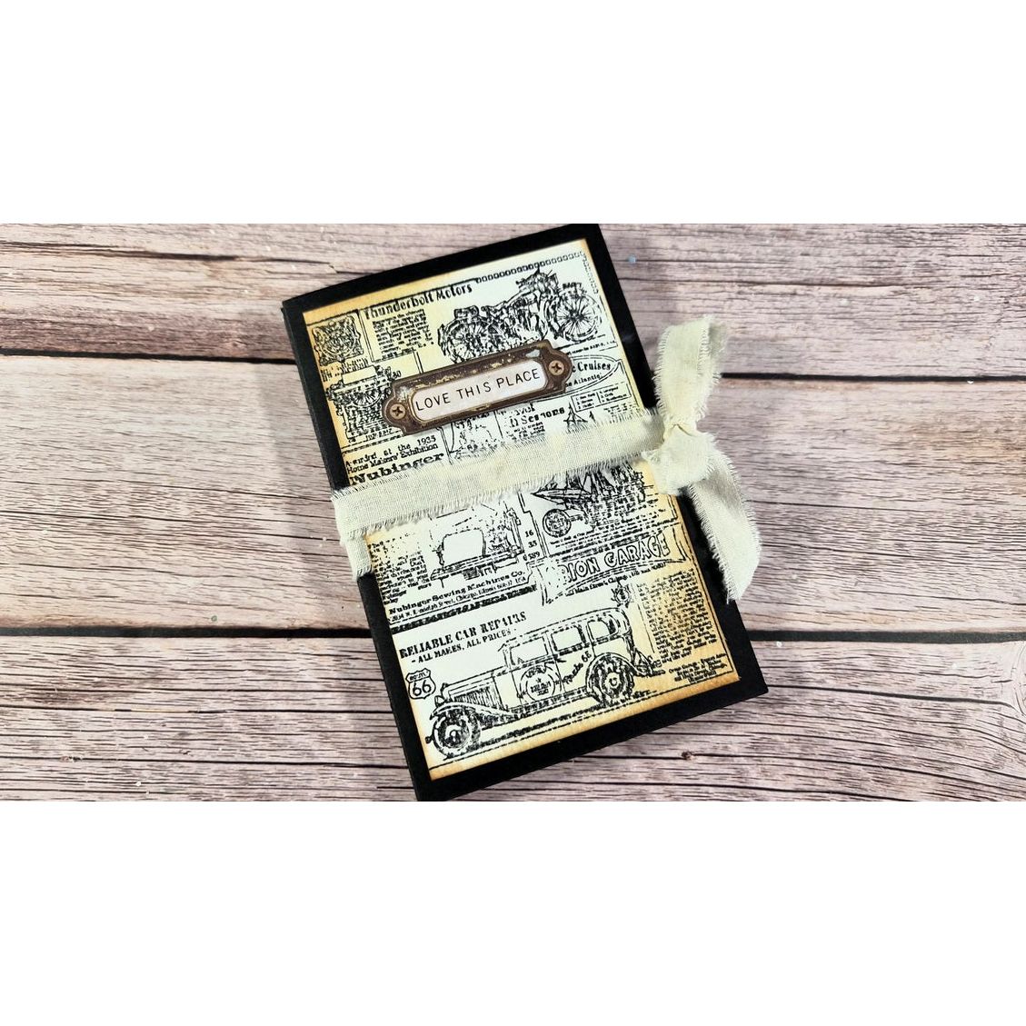 AALL & Create Global Gazette A6 Clear Stamp Set 1343 love this place | color-code:ALT01