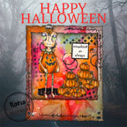 AALL & Create GourDee A7 Clear Stamps 1288 halloween