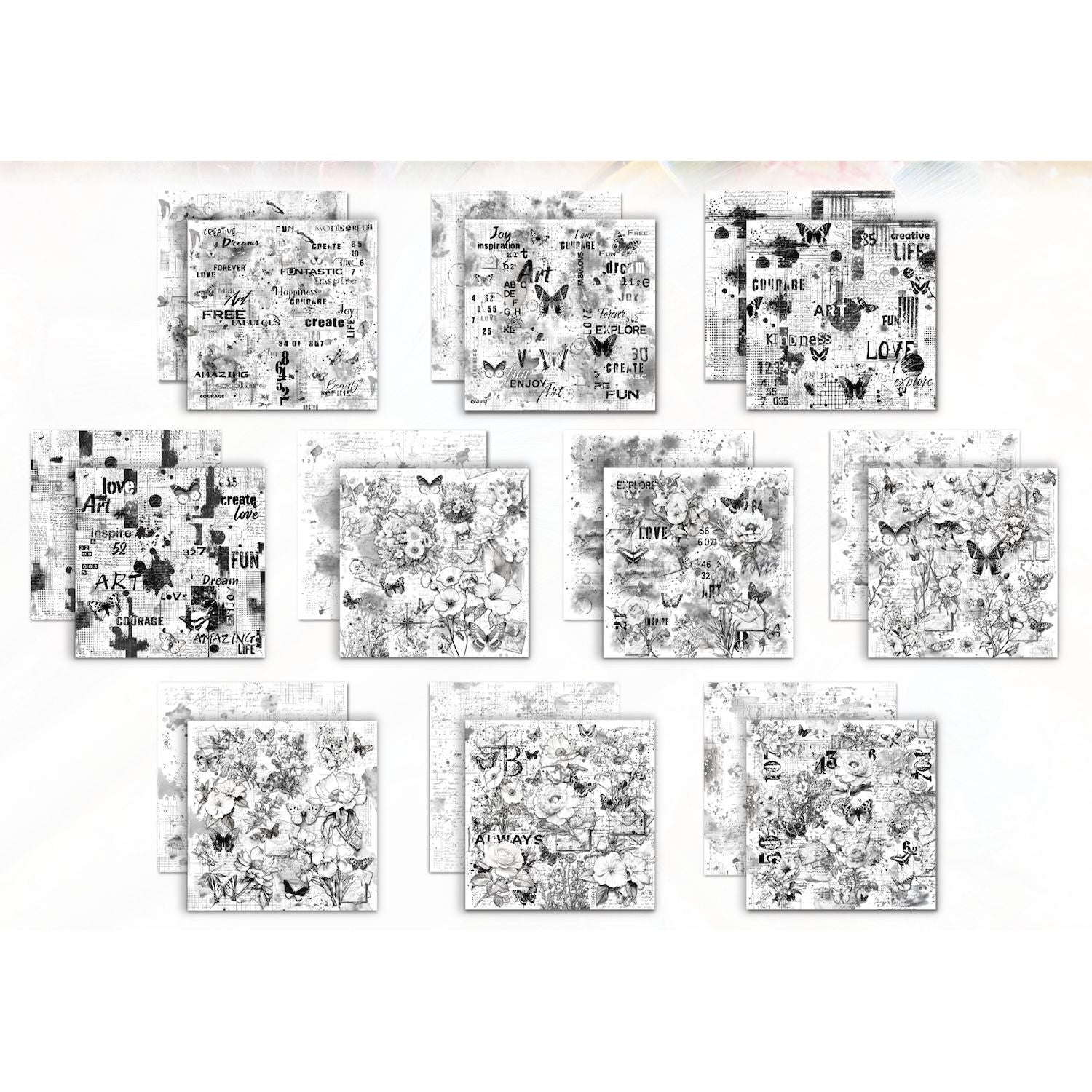 AALL & Create Graph Paper Garden 6x6 Paper pa-047 pages