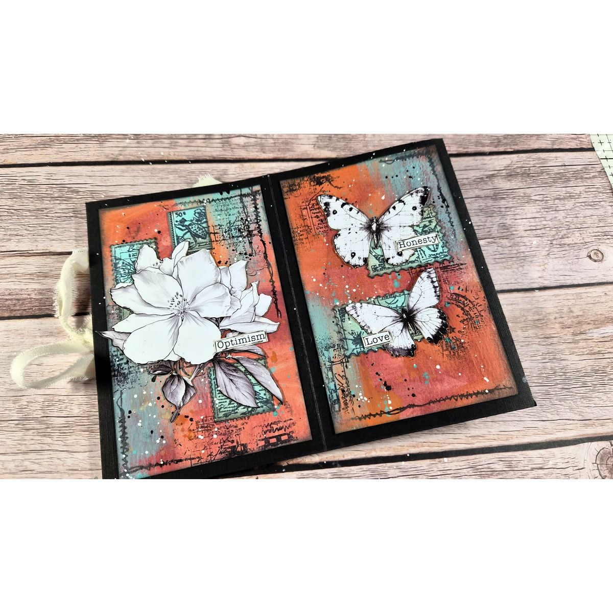 AALL & Create Gravel Script Ephemera Die Cuts ep-93 honesty