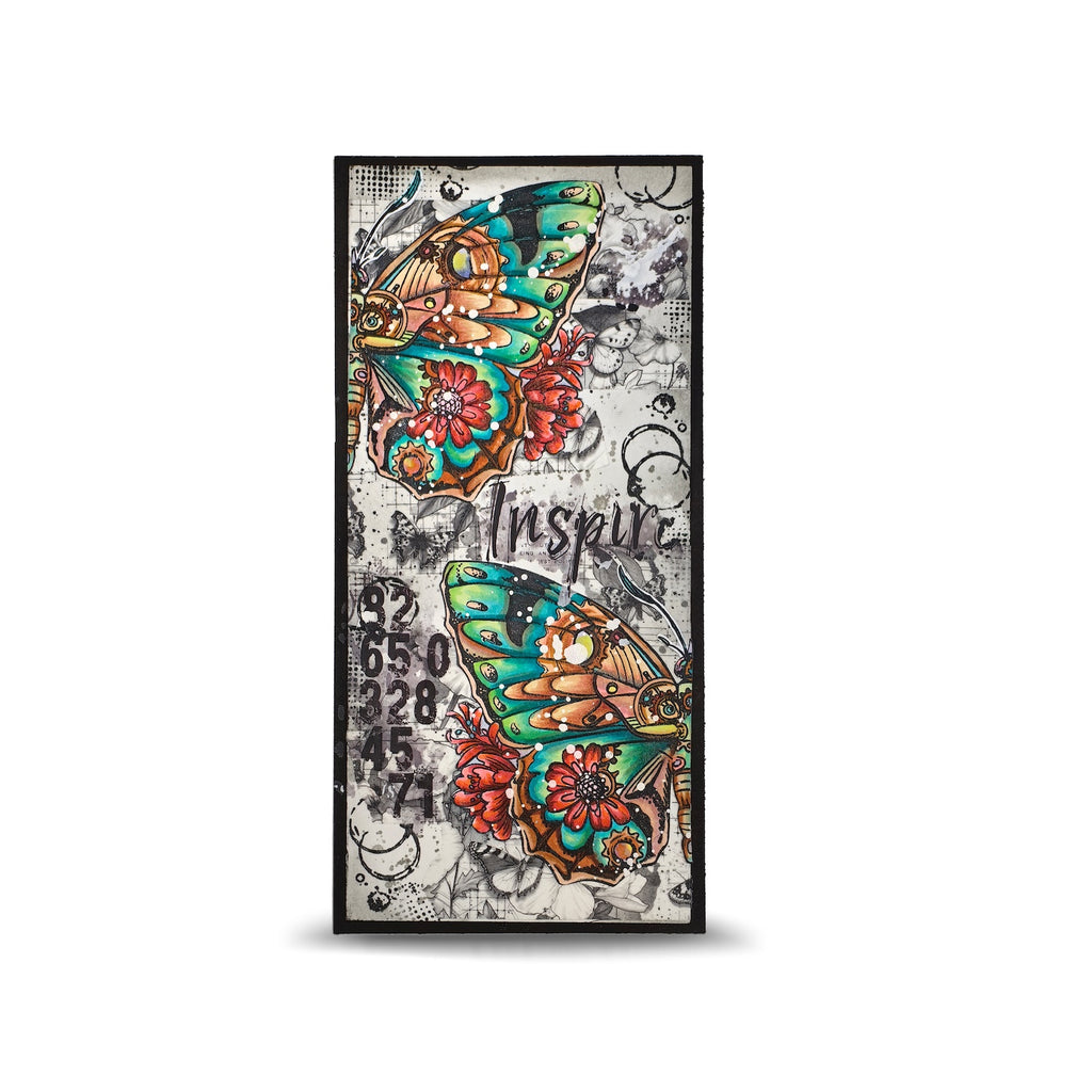 AALL & Create Grit & Grace A5 Rub Ons ro-020 inspire