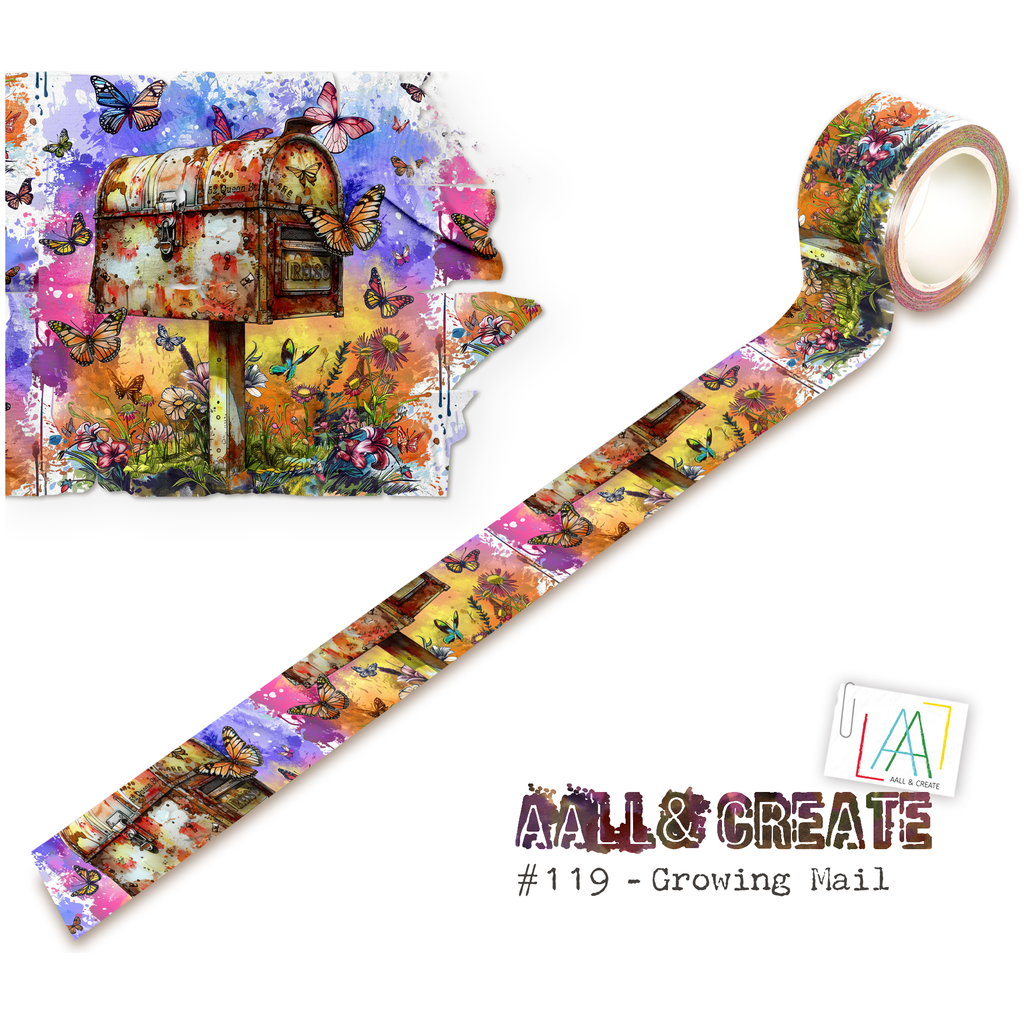 AALL & Create Growing Mail Layer It Up Washi Tape 119
