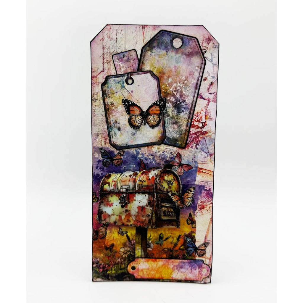 AALL & Create Growing Mail Layer It Up Washi Tape 119 zombie tags