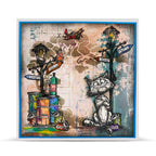 AALL & Create Grumpy Traveler A6 Clear Stamps 1273 cat
