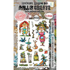 AALL & Create Haunted Spell A6 Clear Stamp Set 1238