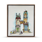 AALL & Create Hello Neighbour A5 Clear Stamp Set 1305 apartments