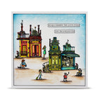 AALL & Create Hello Neighbour A5 Clear Stamp Set 1305 unique