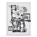 AALL & Create Hold Still A7 Clear Stamp Set 1367 smiles today