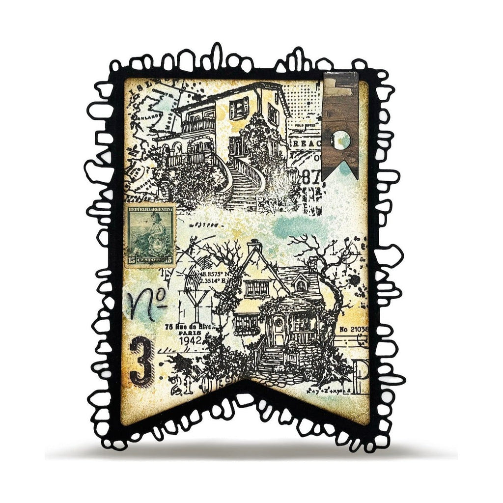 AALL & Create Homebound A6 Clear Stamps 1256 house