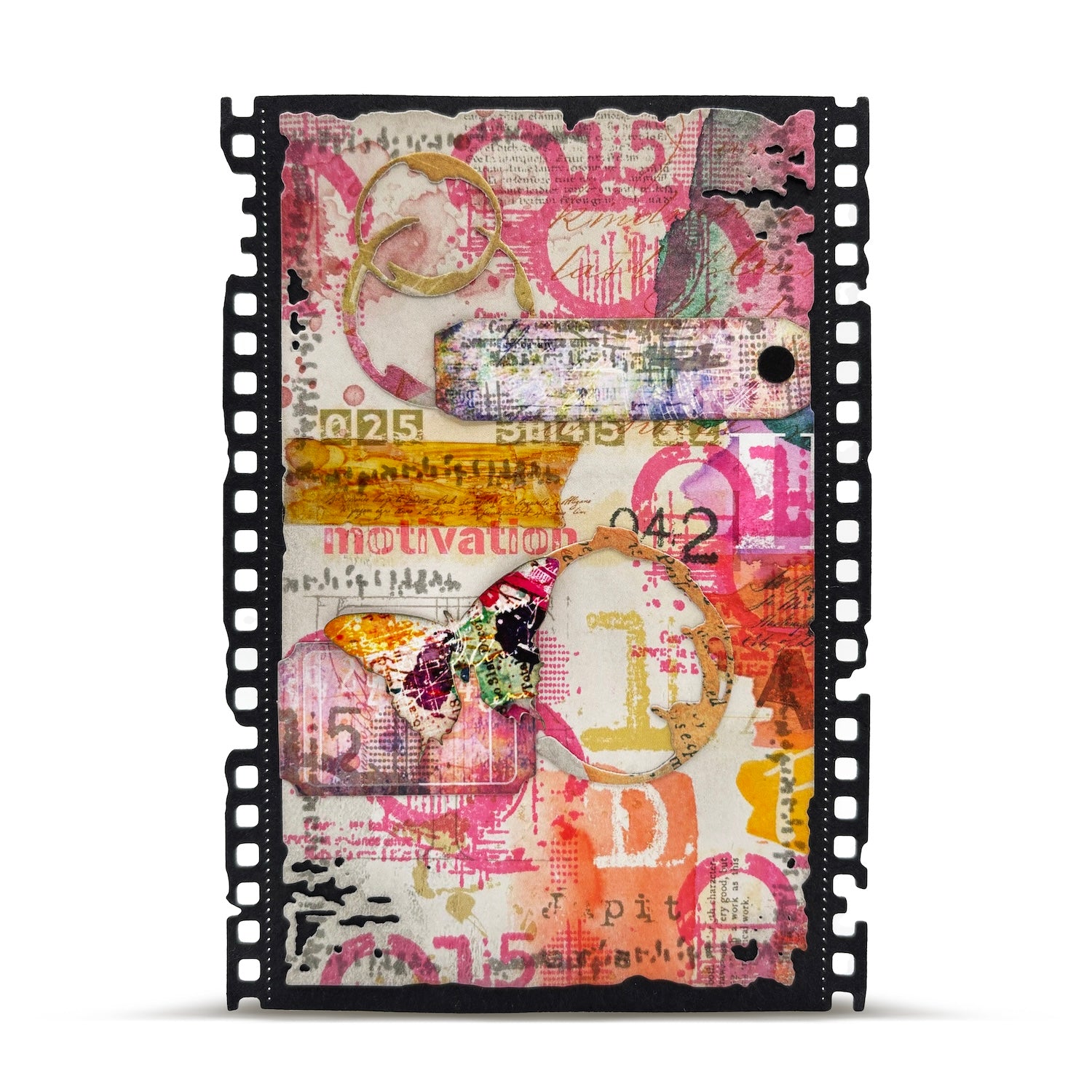 AALL & Create Ink 15 A7 Clear Stamps 1262 motivation