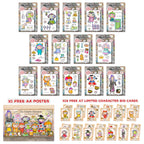 AALL & Create Janet Klein Costume Chronicles Stamp Pack pck-jk006