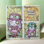 AALL & Create Janet Klein Steam and Wonder Full Stamp Set pck-jk003 geared for adventure