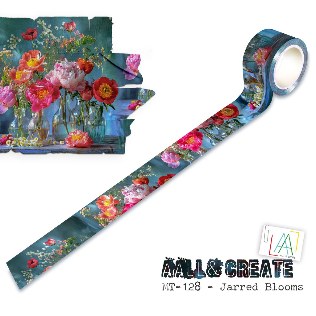 AALL & Create Jarred Blooms Layer It Up Washi Tape 128