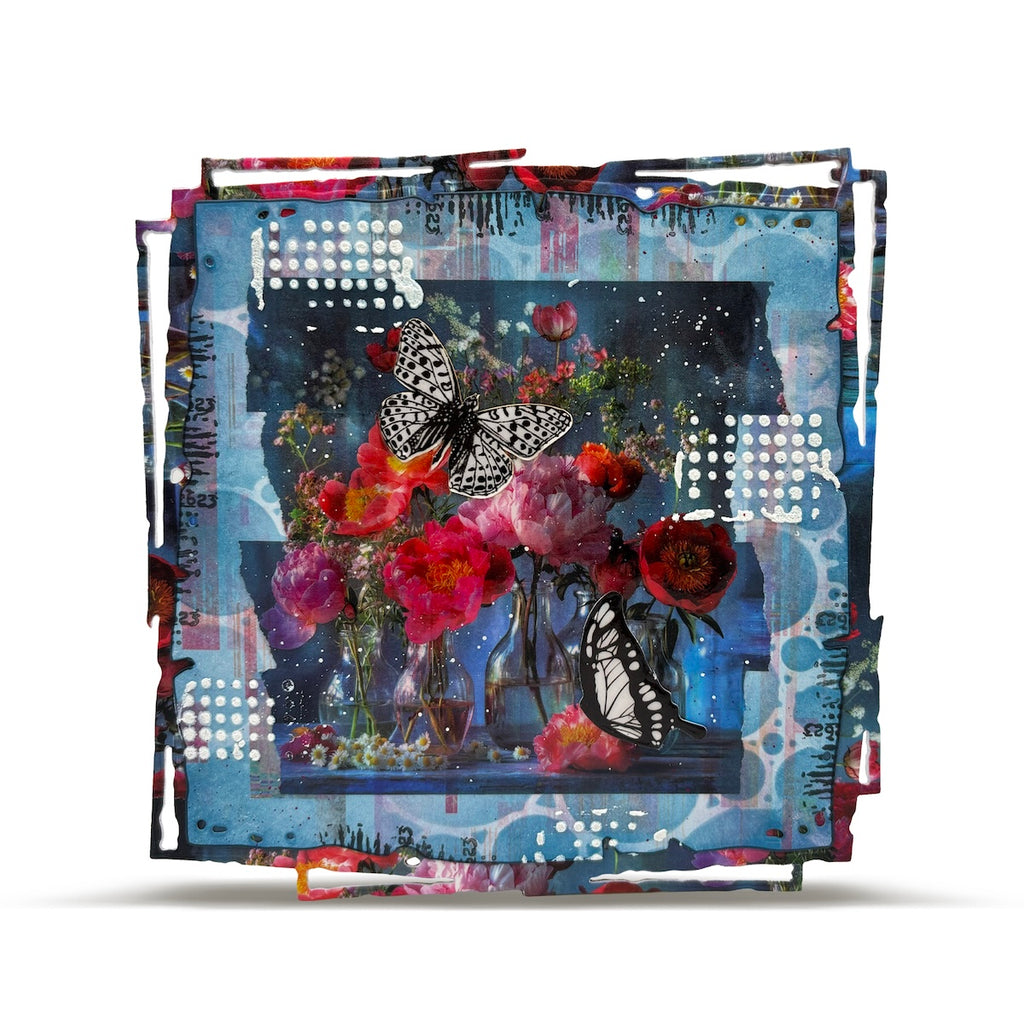 AALL & Create Jarred Blooms Layer It Up Washi Tape 128 butterfly