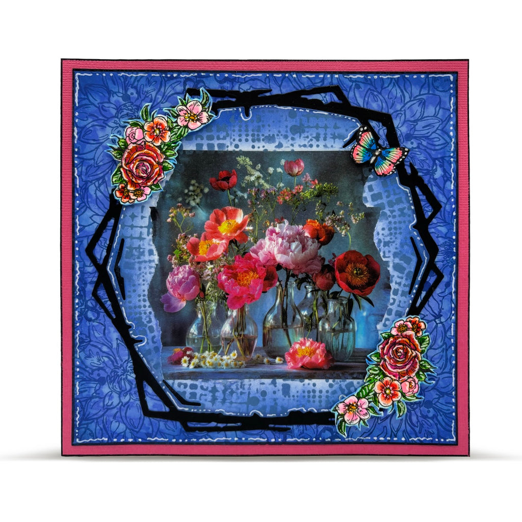 AALL & Create Jarred Blooms Layer It Up Washi Tape 128 flowers