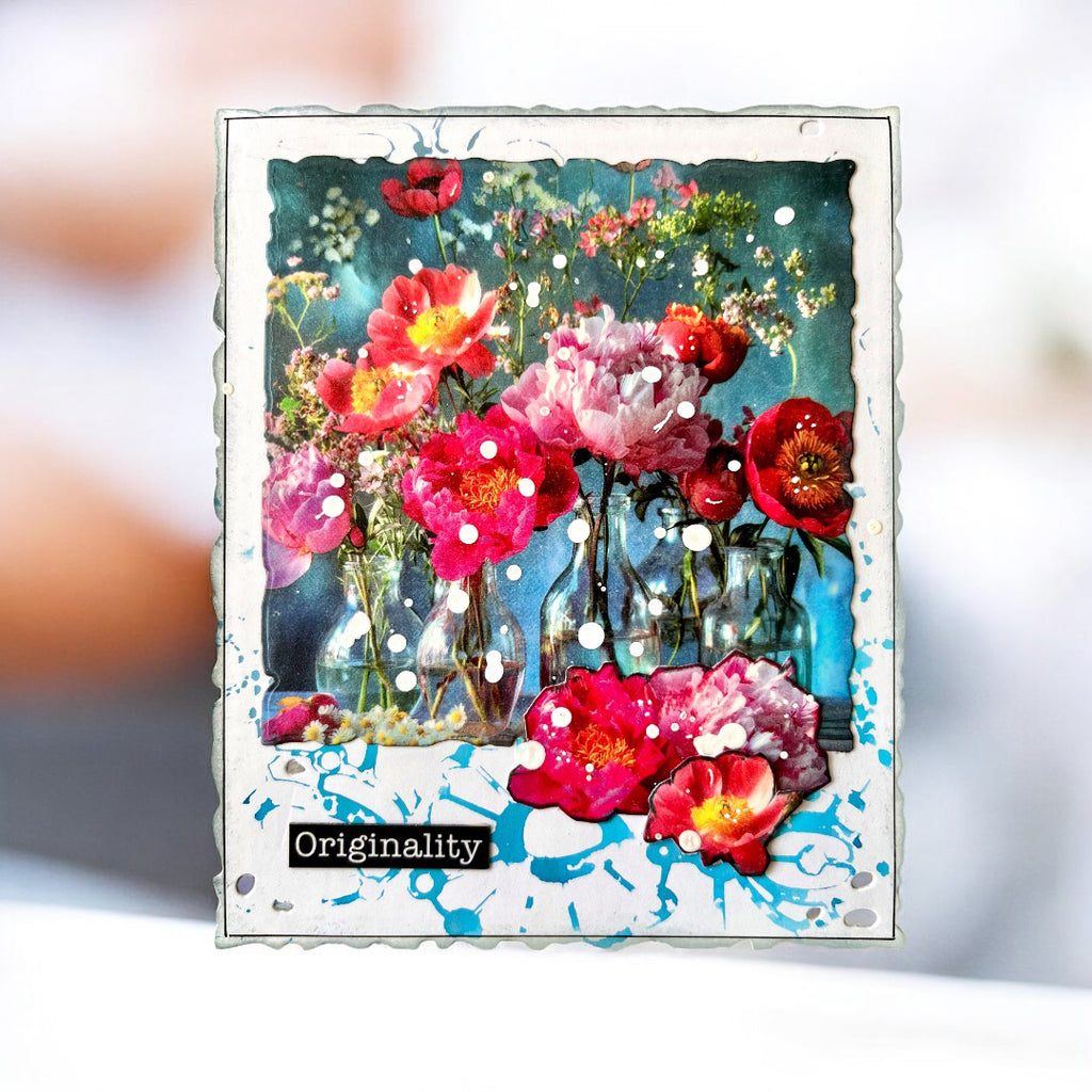 AALL & Create Jarred Blooms Layer It Up Washi Tape 128 originality