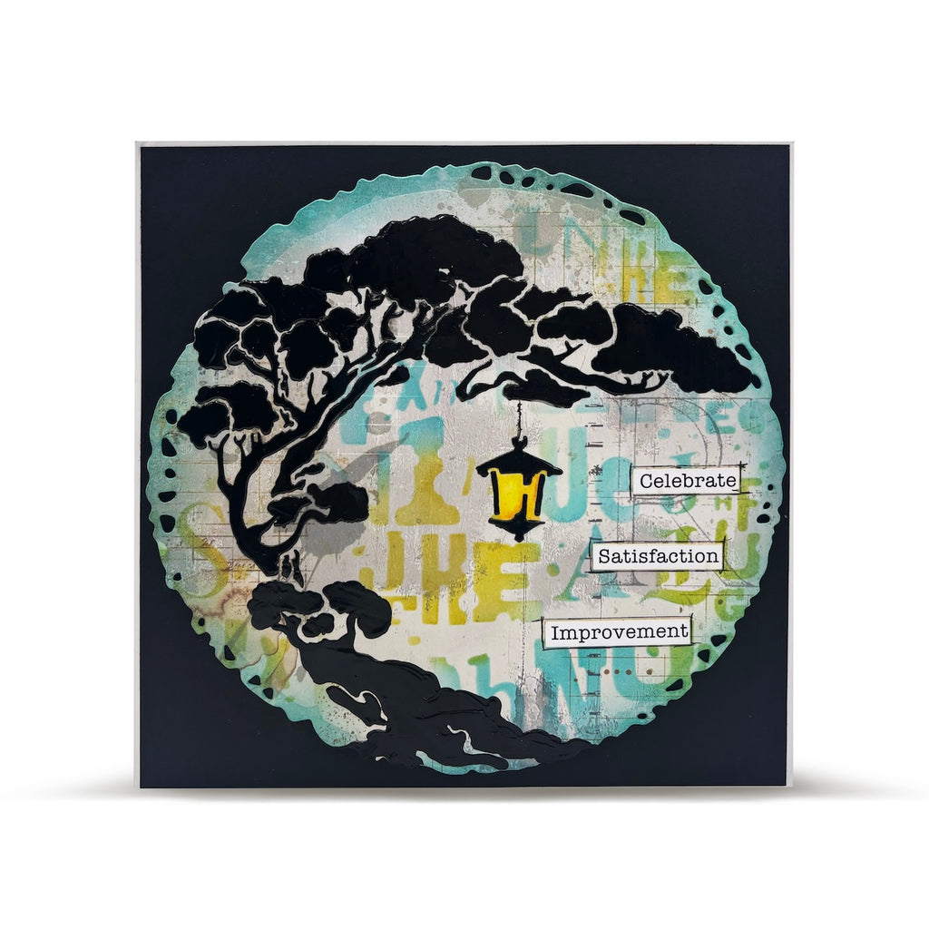 AALL & Create Jumbled Up A4 Design Paper pa031 celebrate