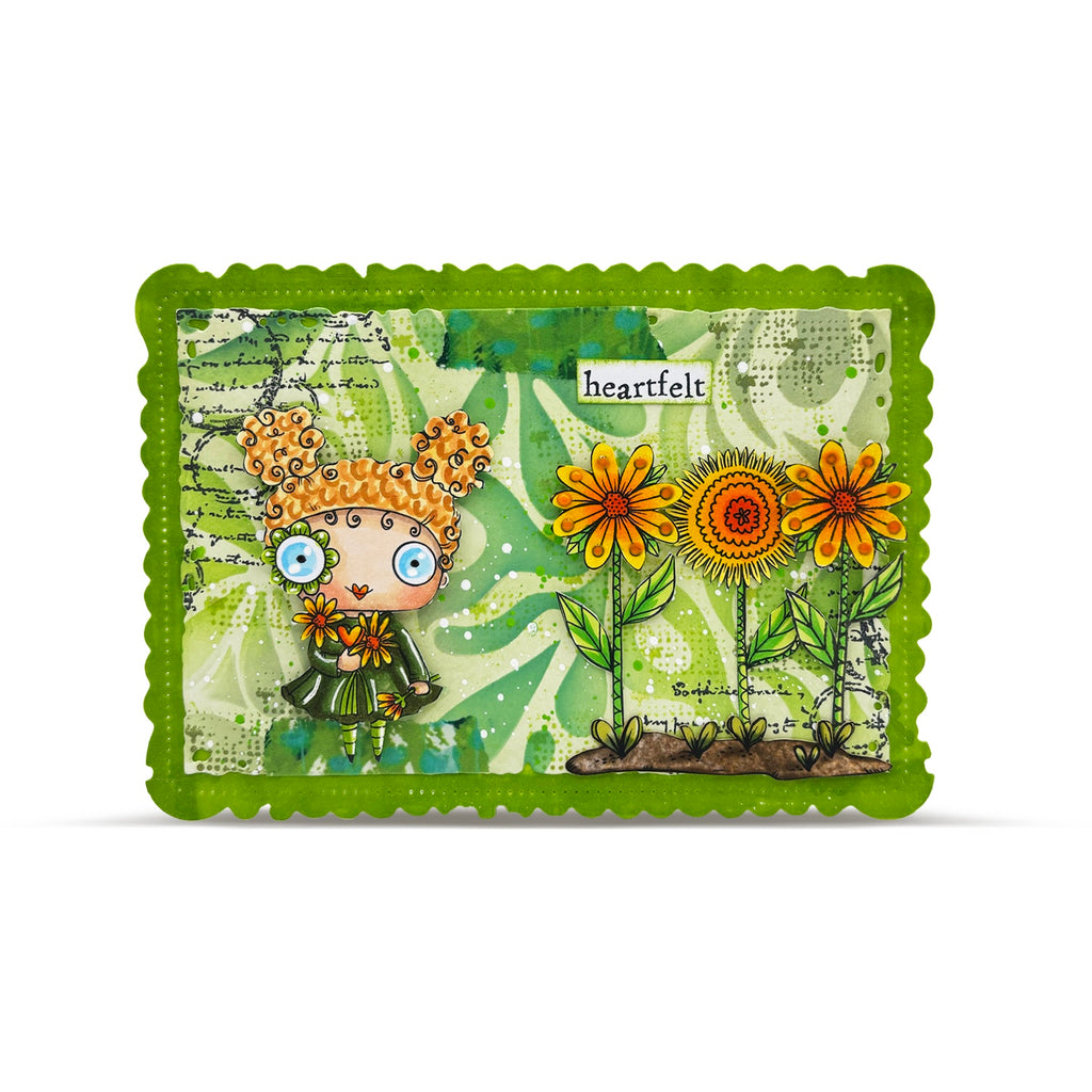 AALL & Create Lava Lamp 6x6 Stencil 250 heartfelt