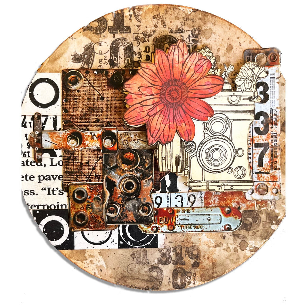 AALL & Create Letter Press A6 Clear Stamp Set 1226