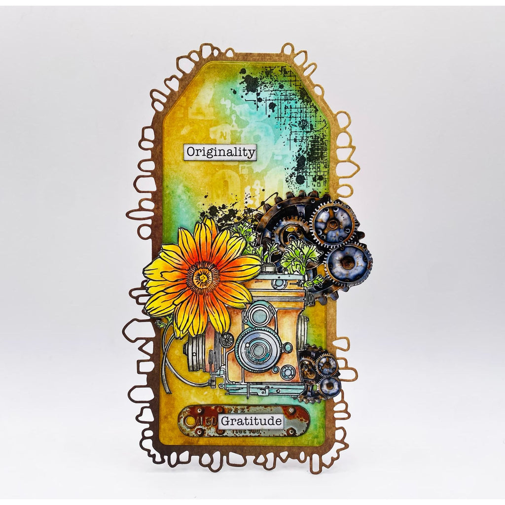 AALL & Create Letter Press A6 Clear Stamp Set 1226