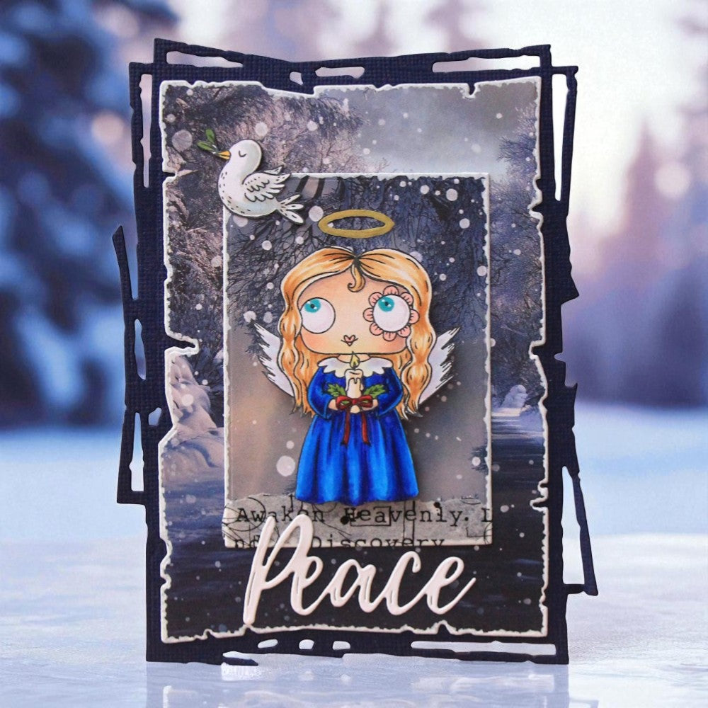 AALL & Create Little Light A7 Clear Stamps 1314 peace 1