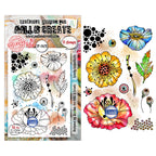 AALL & Create Lovely Coquelicots A6 Clear Stamp Set 1479