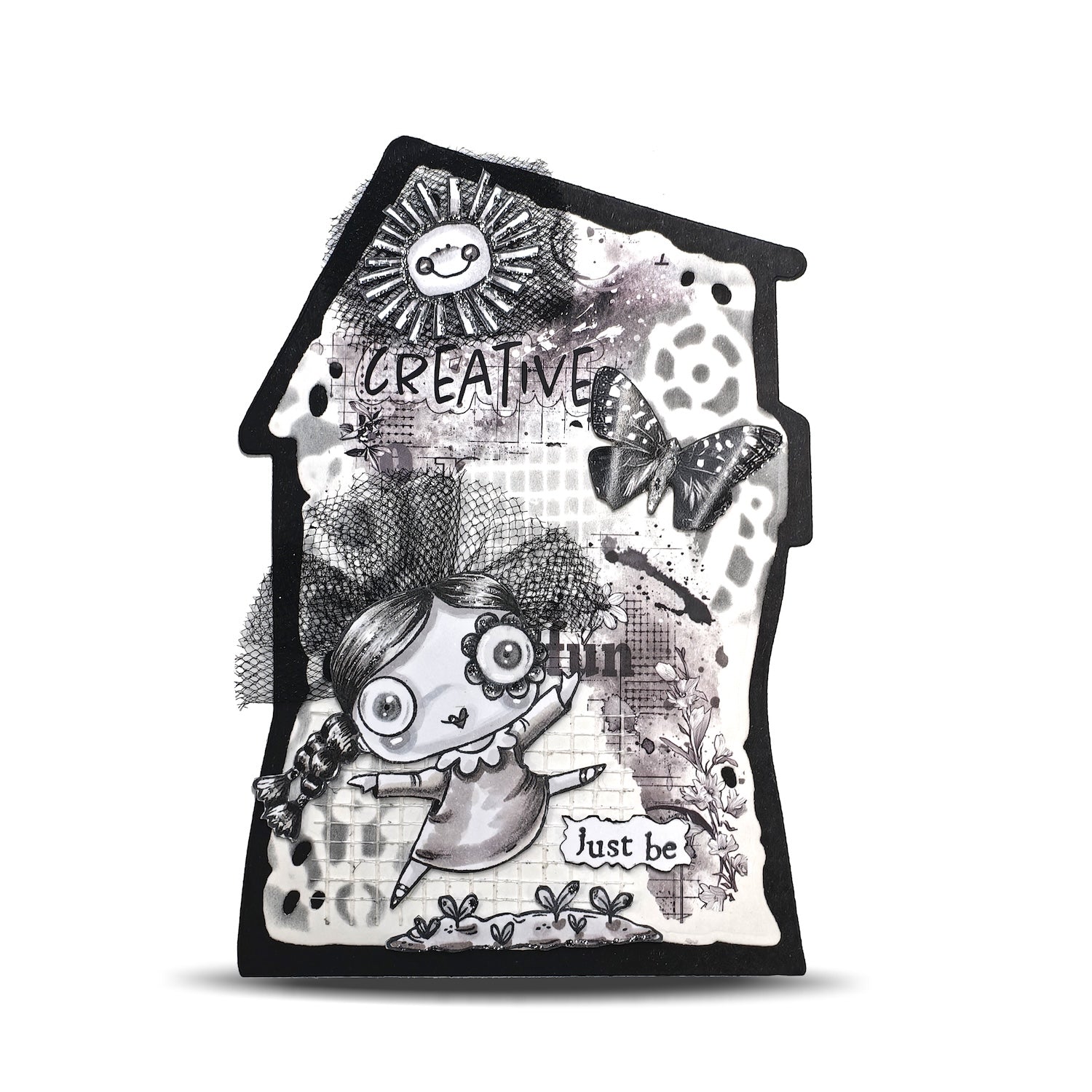 AALL & Create Lyrical Traces A5 Rub Ons ro-018 house