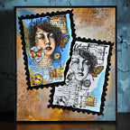 AALL & Create Marked in History A7 Clear Stamp Set 1449 butterfly
