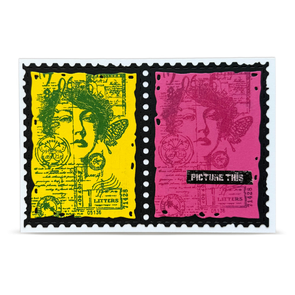 AALL & Create Marked in History A7 Clear Stamp Set 1449 picture this