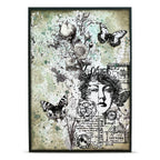 AALL & Create Marked in History A7 Clear Stamp Set 1449 sunflower