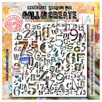 AALL & Create Mathpunk 6x6 Stencil pc-268