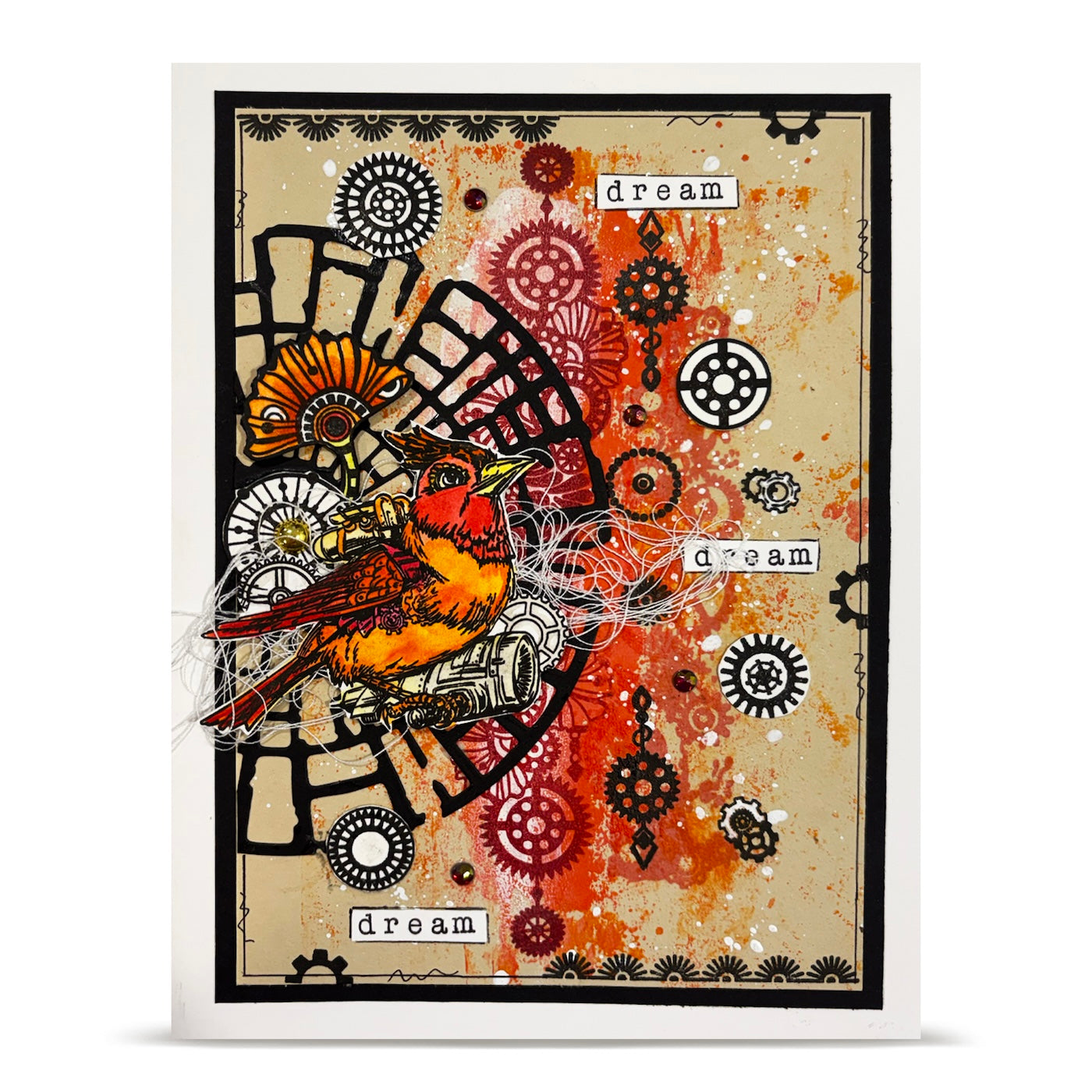 AALL & Create Maze Wheel Die di-114 dream bird