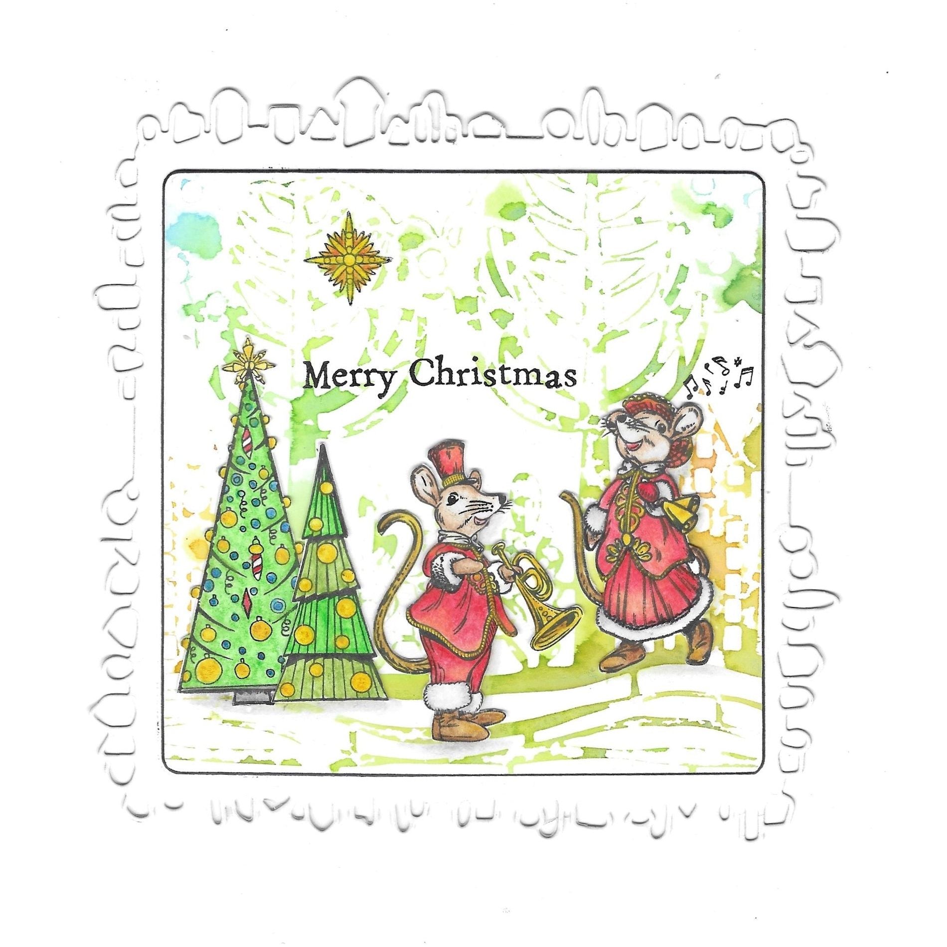 AALL & Create Melodic Mice A7 Clear Stamp Set 1215*