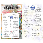 AALL & Create Miss Dee on Drinking A6 Clear Stamp Set 1383