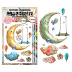 AALL & Create Moon’s Playground A6 Clear Stamp Set 1544