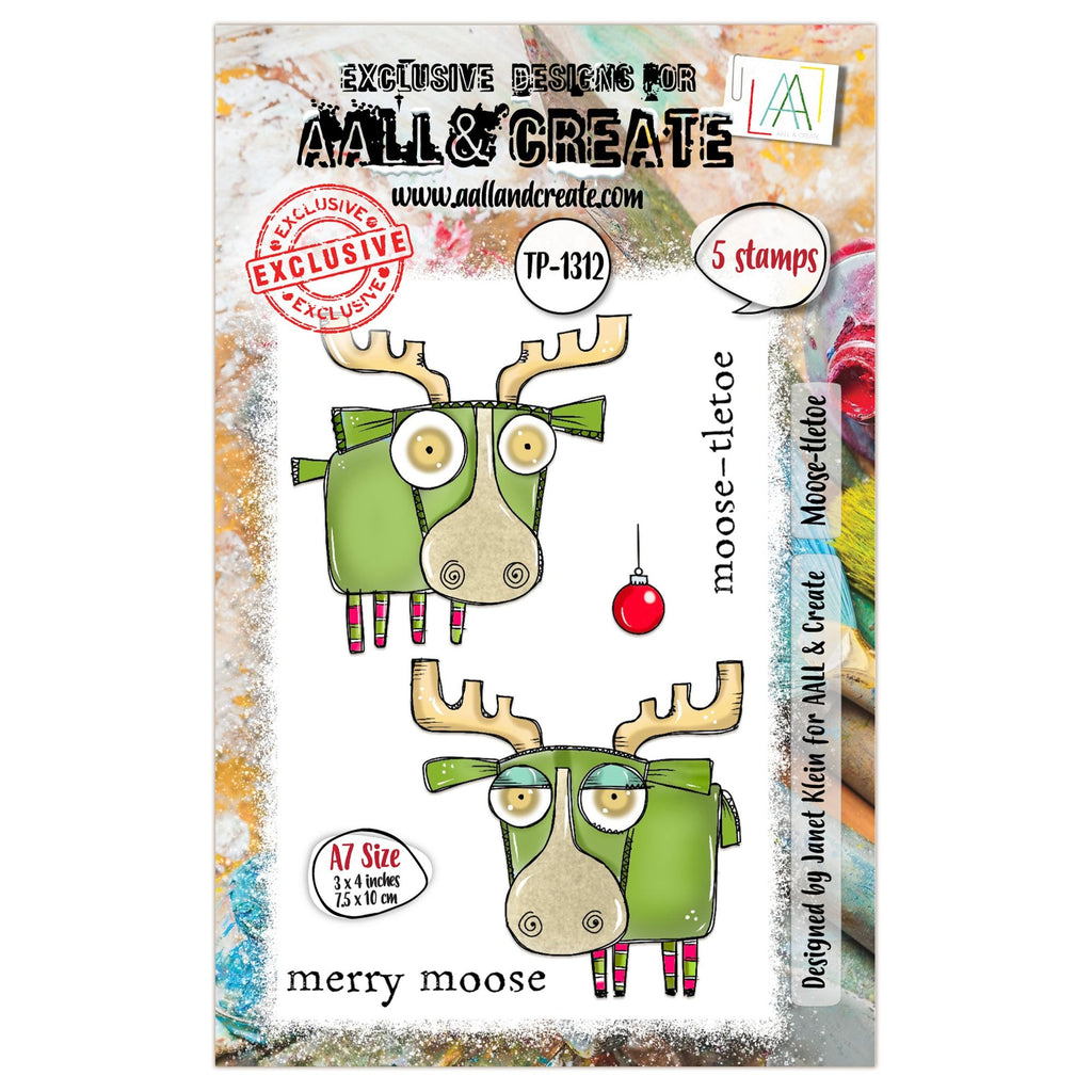 AALL & Create Moose-tletoe A7 Clear Stamps 1312 1
