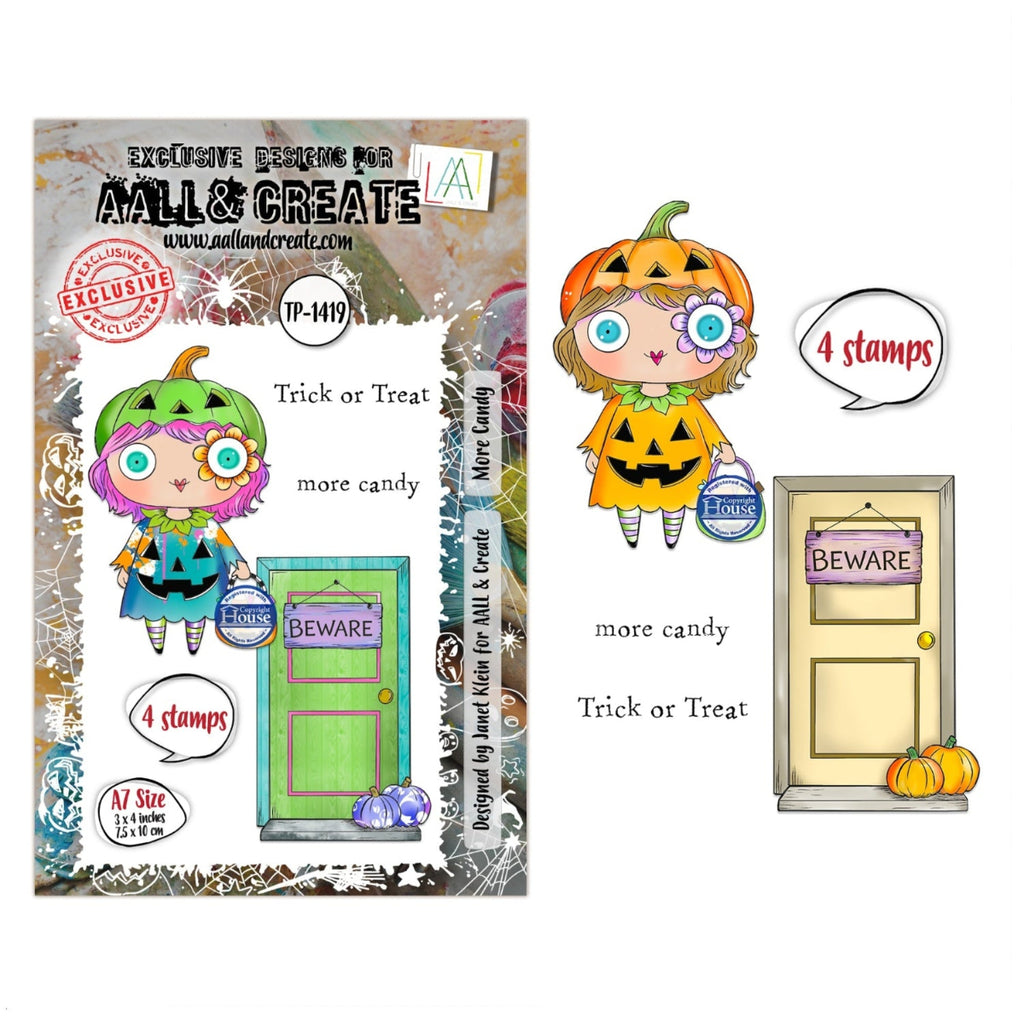 AALL & Create More Candy A7 Clear Stamp Set 1419