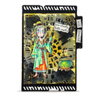AALL & Create Mystic Dee A7 Clear Stamp Set 1428 green cauldron green robe bird still brewing card