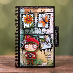 AALL & Create Nature's Art A7 Clear Stamp Set 1368 little girl