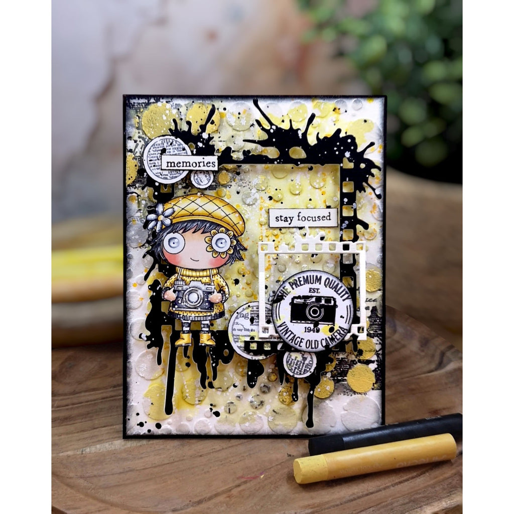 AALL & Create Nature's Art A7 Clear Stamp Set 1368 stay focused