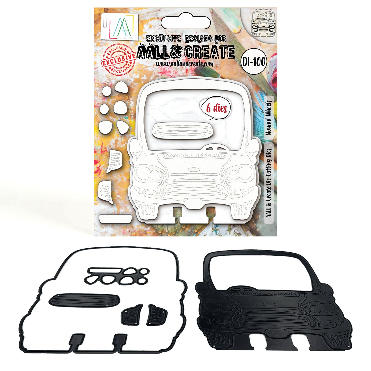 AALL & Create Nomad Wheels Dies di-100