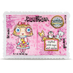AALL & Create North Pole Toy Company A7 Clear Stamp Set 1392 pink dress penguin polar bear post card 