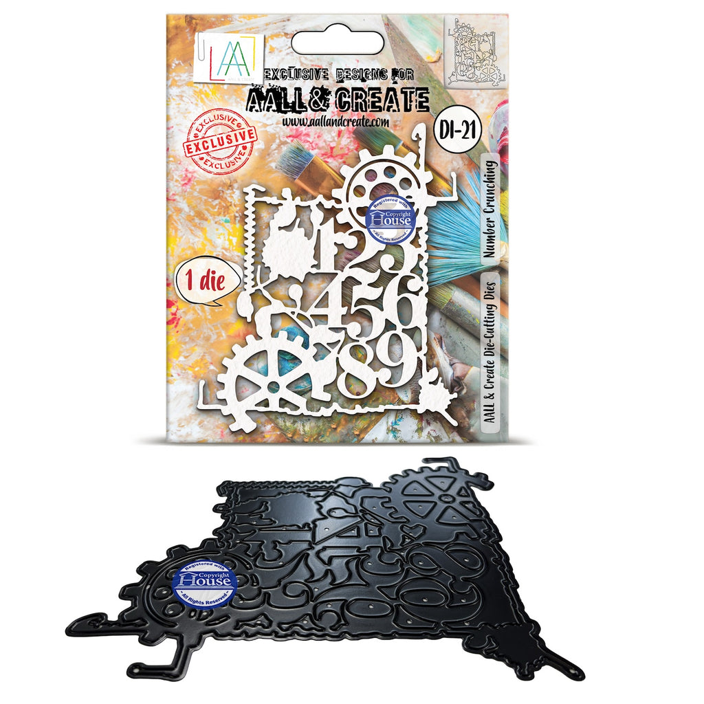 AALL & Create Number Crunching Die di-021