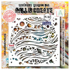 AALL & Create Orbit Lines 6x6 Stencil pc-262
